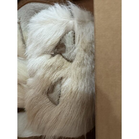 PAJAR Gorgeous Girl's Winter Boots WHITE Fur Trimmed Italian Wool - Picture 10 of 16